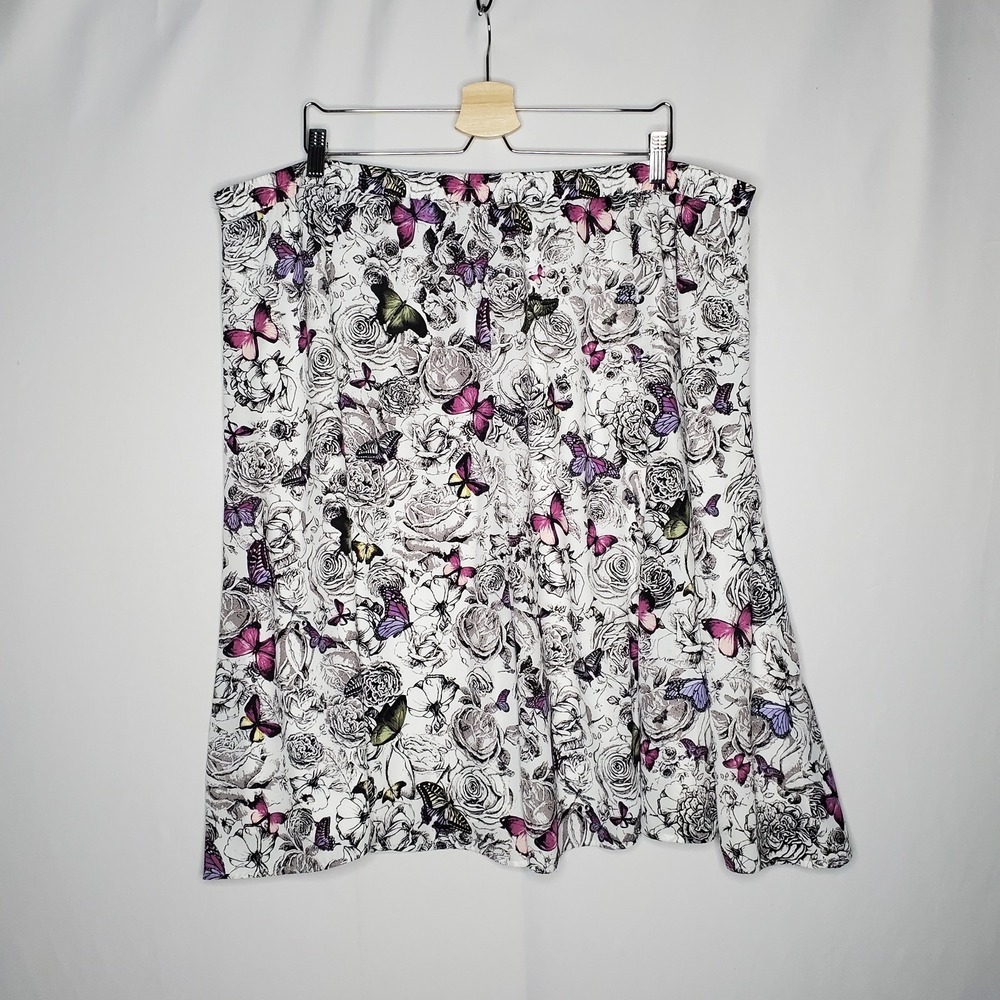 Cj Banks Vtg Y2K Butterfly Skirt Women 2X Fairy Ethereal Whimsygoth